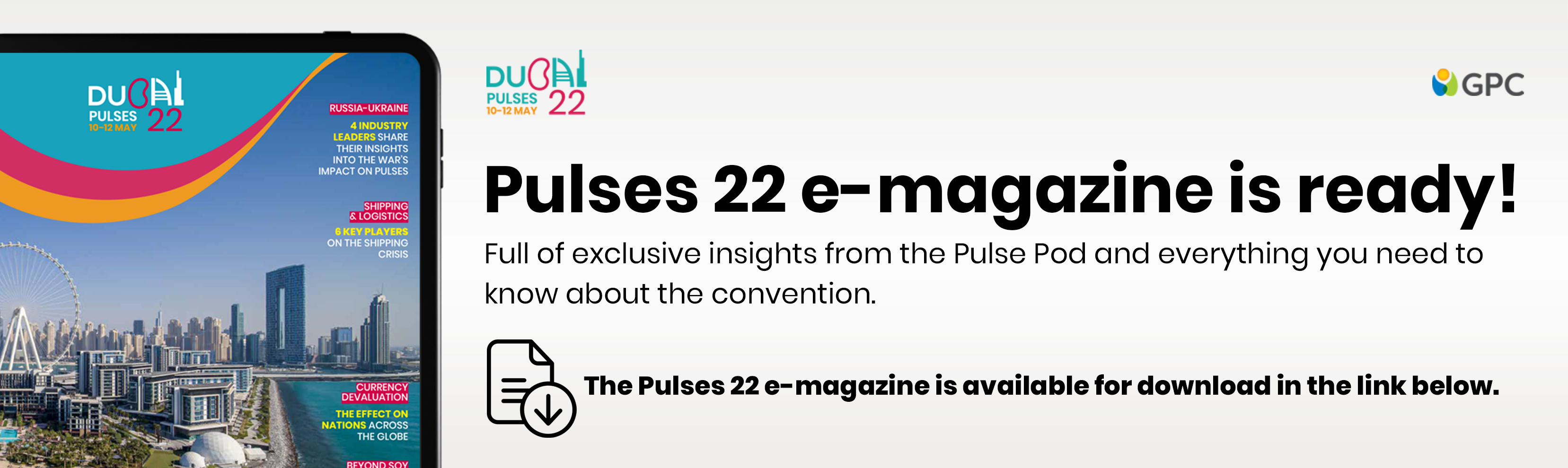 Pulses 22 e-magazine is ready!